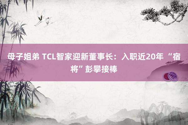 母子姐弟 TCL智家迎新董事长：入职近20年 “宿将”彭攀接棒